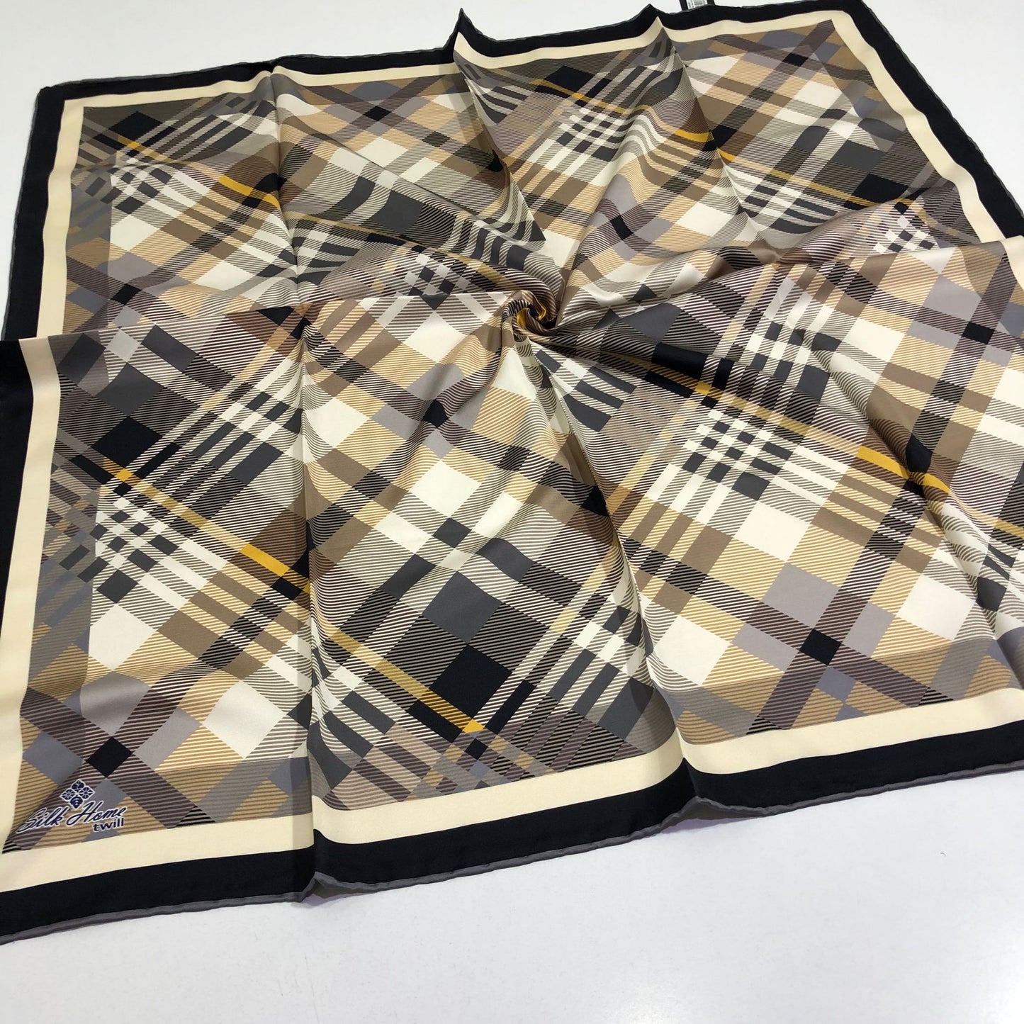 Silkhome Twill Eşarp Çizgili Desen