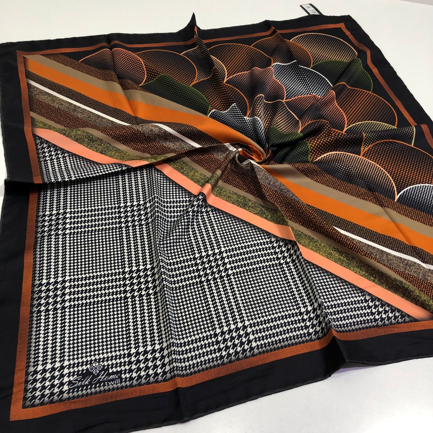 Silkhome Twill Eşarp Kubbe Desen