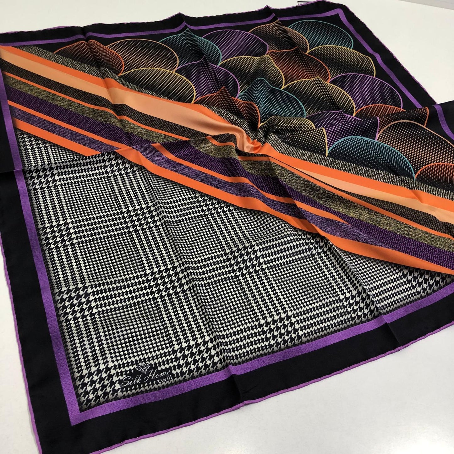 Silkhome Twill Eşarp Kubbe Desen
