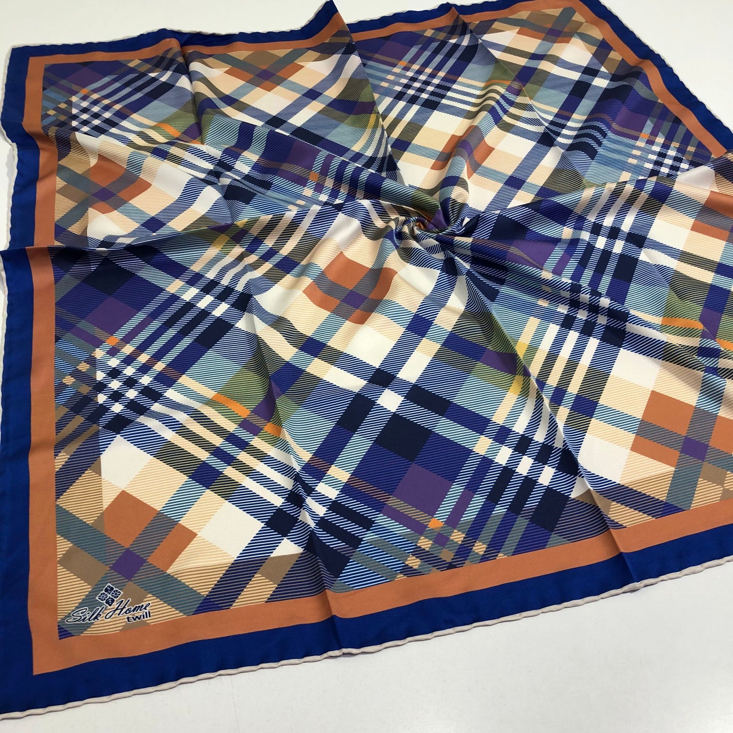 Silkhome Twill Eşarp Çizgili Desen