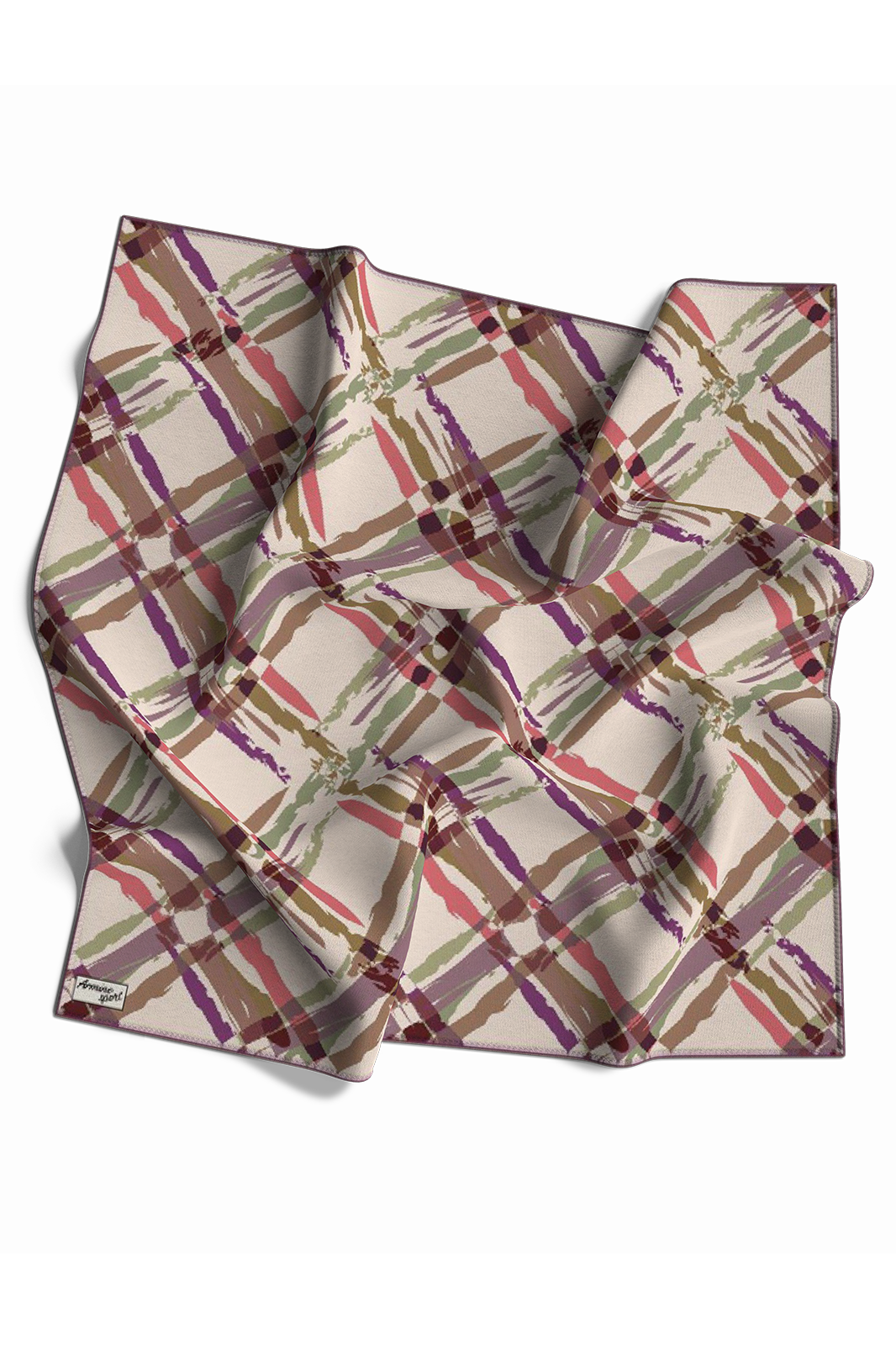 Armine Sport Twill Eşarp Modern Çizgi