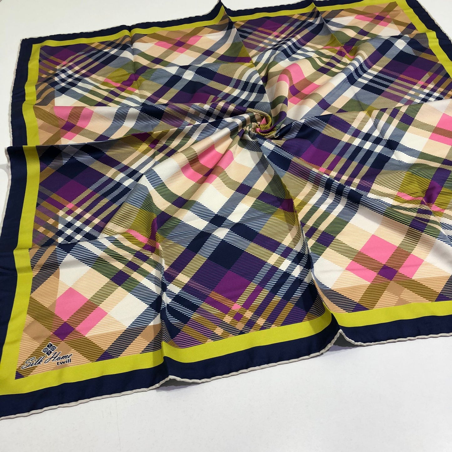 Silkhome Twill Eşarp Çizgili Desen