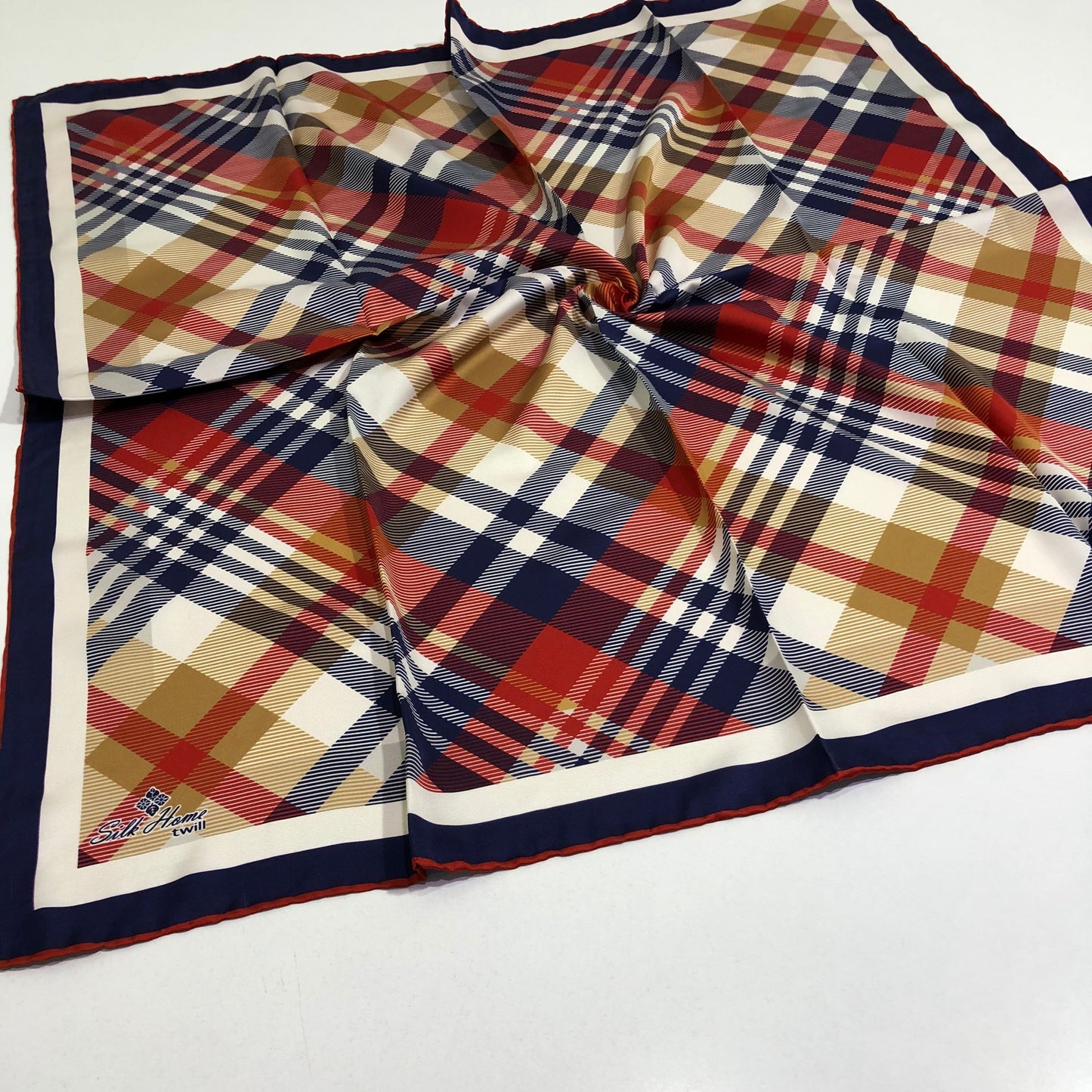 Silkhome Twill Eşarp Çizgili Desen
