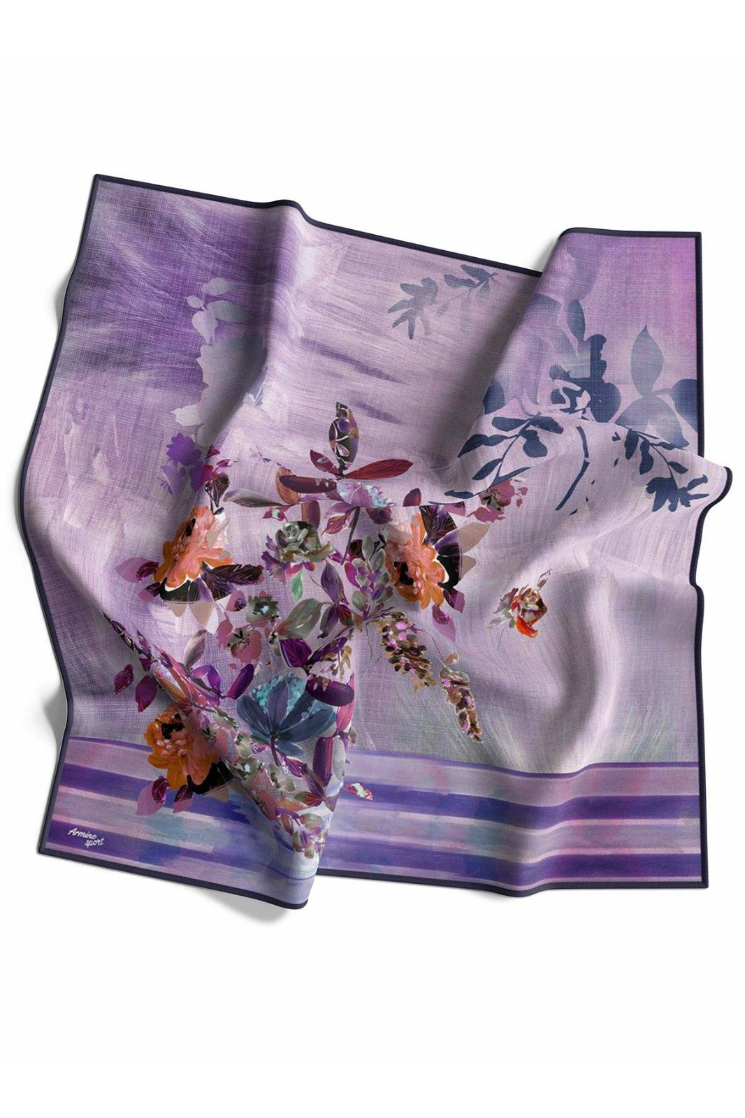 Armine Sport Twill Eşarp Çiçek Bahçesi