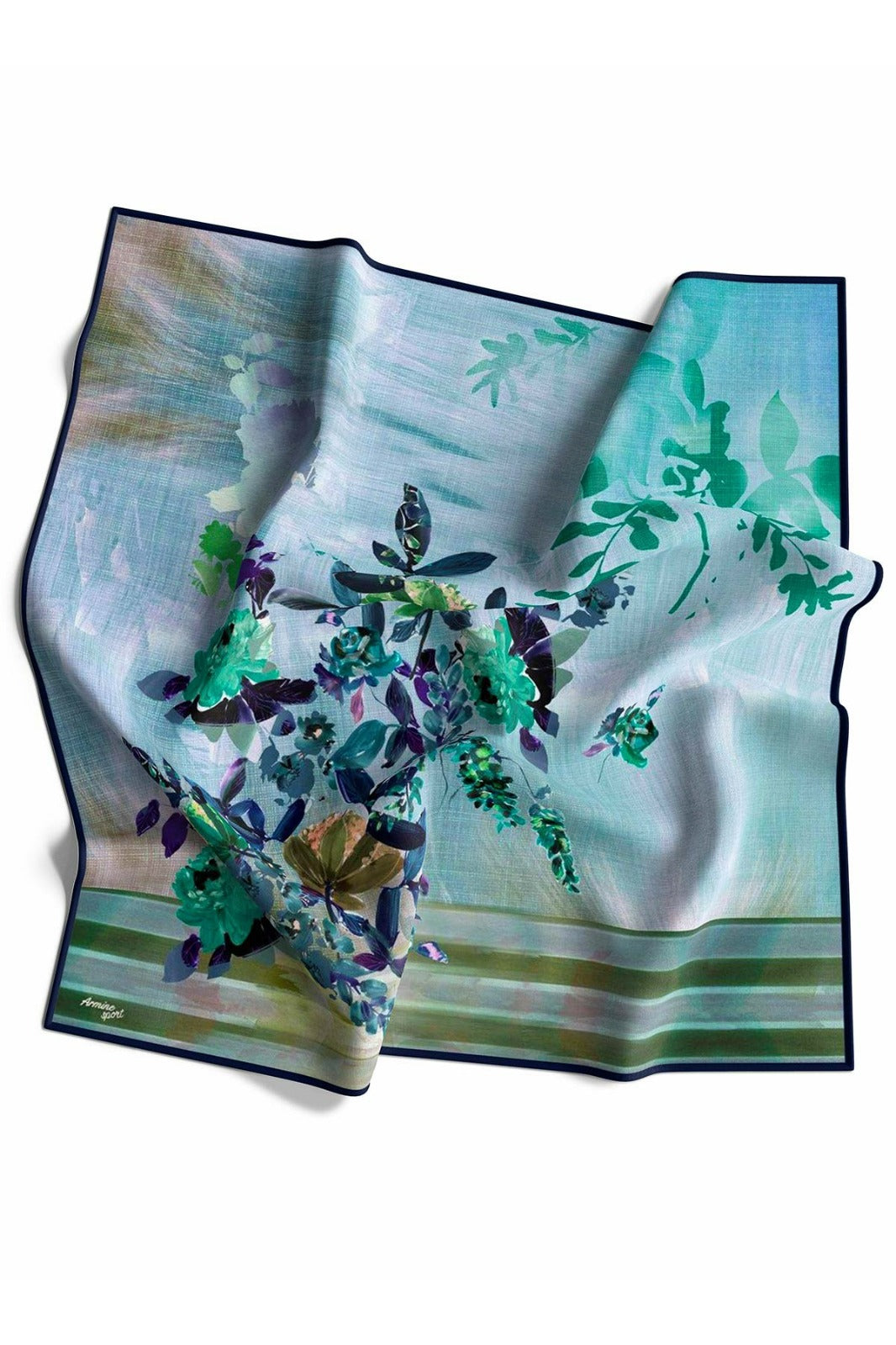 Armine Sport Twill Eşarp Çiçek Bahçesi