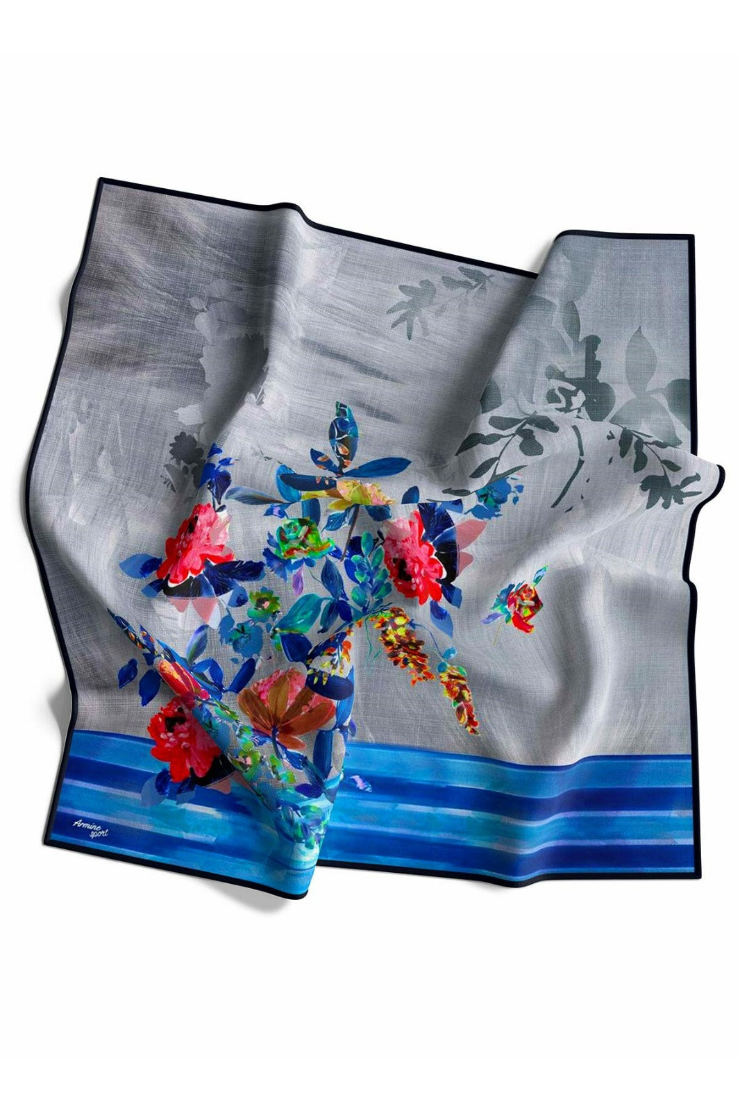 Armine Sport Twill Eşarp Çiçek Bahçesi