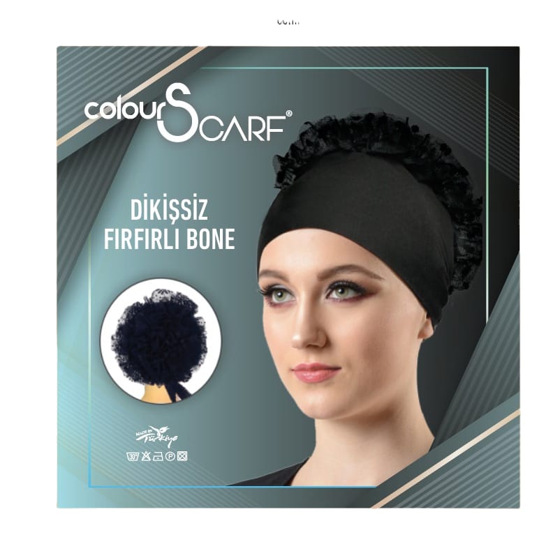 Dikişsiz Fırfırlı Bone