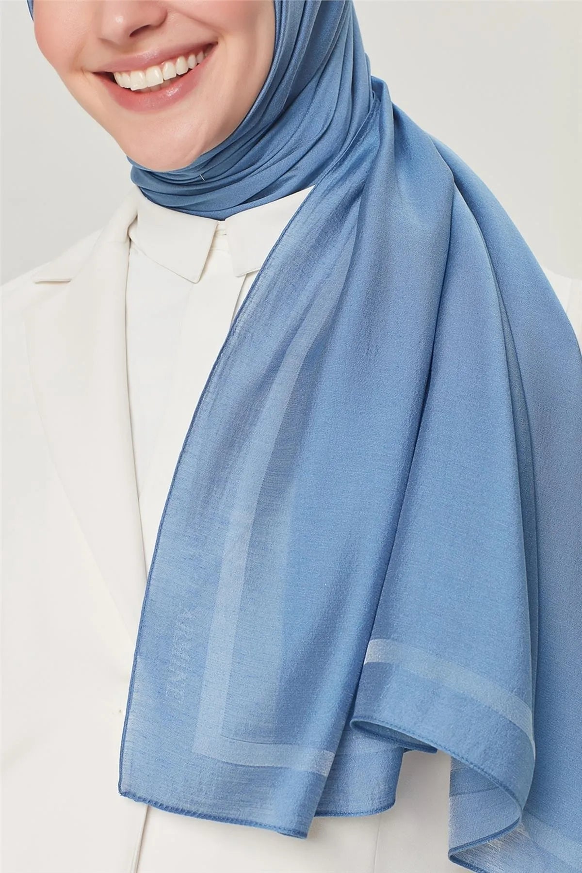 Armine Tend Crush Şal İndigo