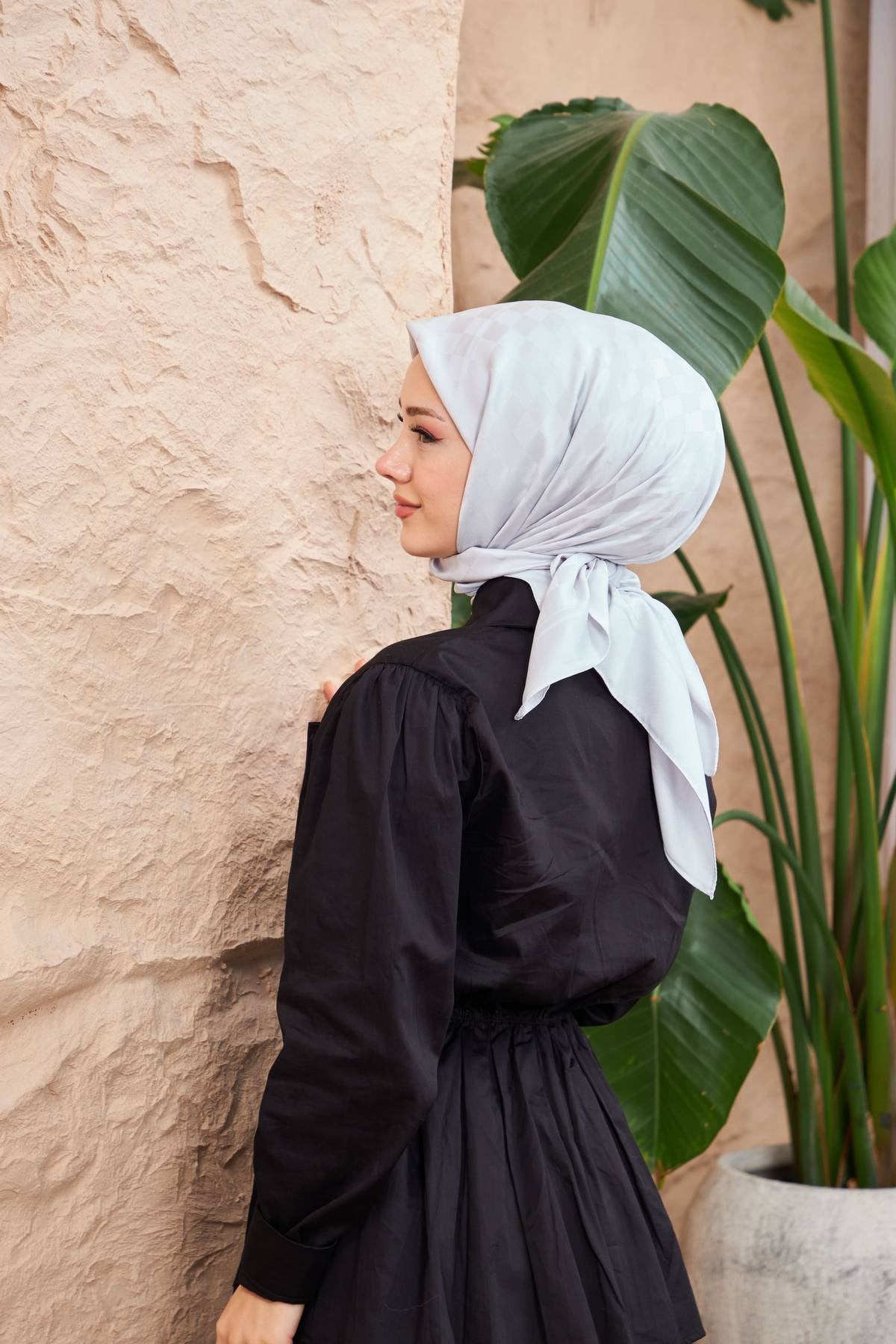 jakarlı eşarp modelleri