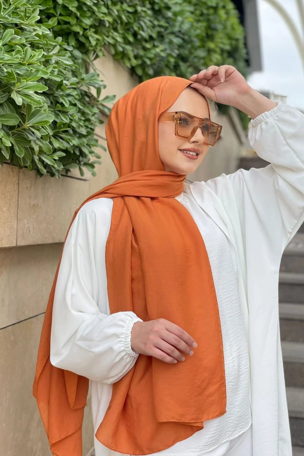 Harem Amor Organik %100 Pamuk Şal Kayısı