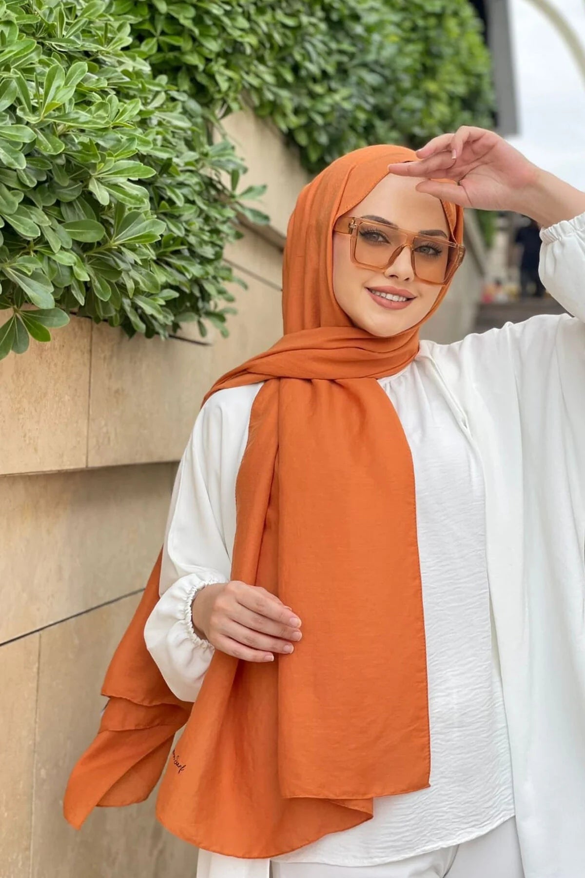 Harem Amor Organik %100 Pamuk Şal Kayısı