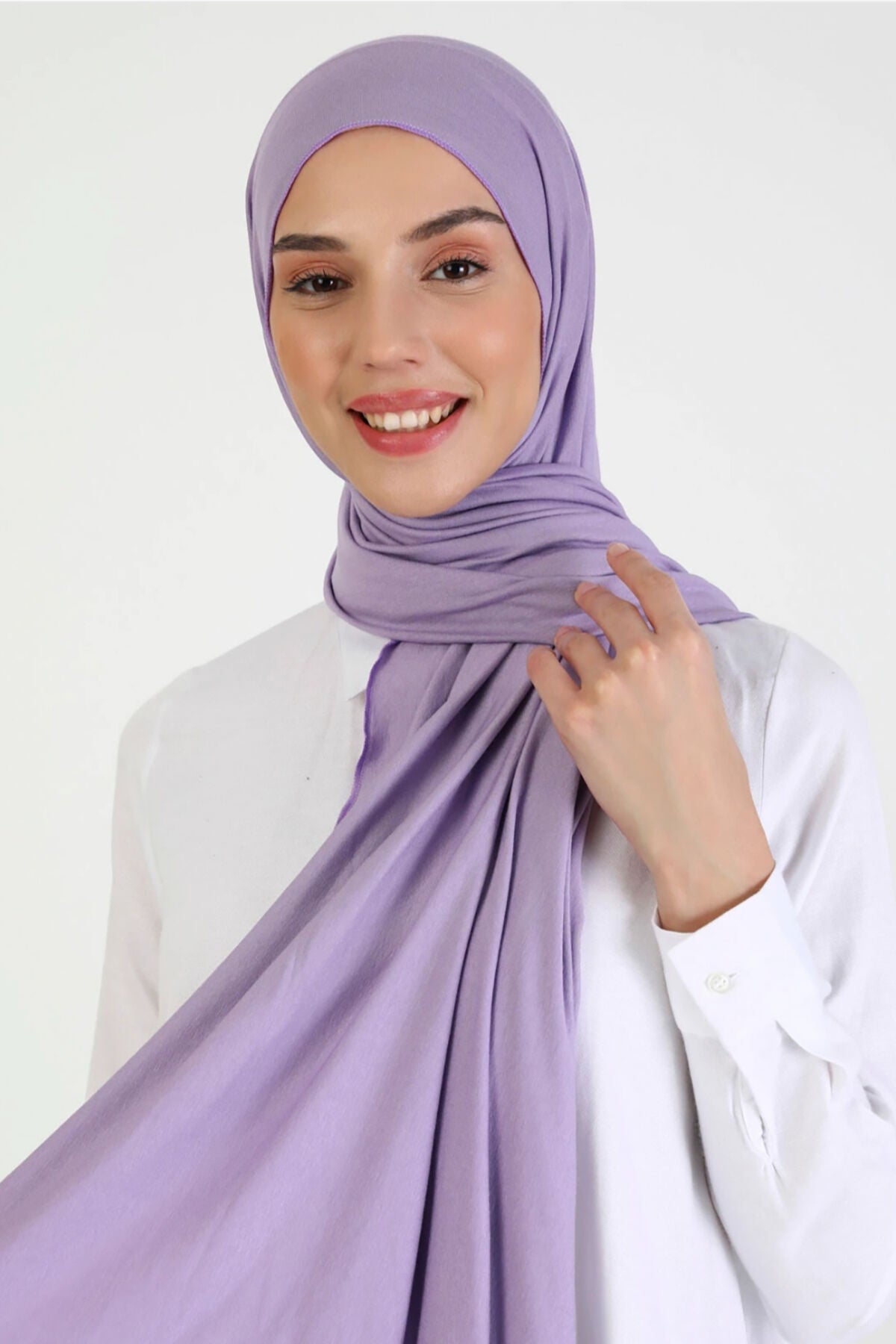 Penye Şal Leylak