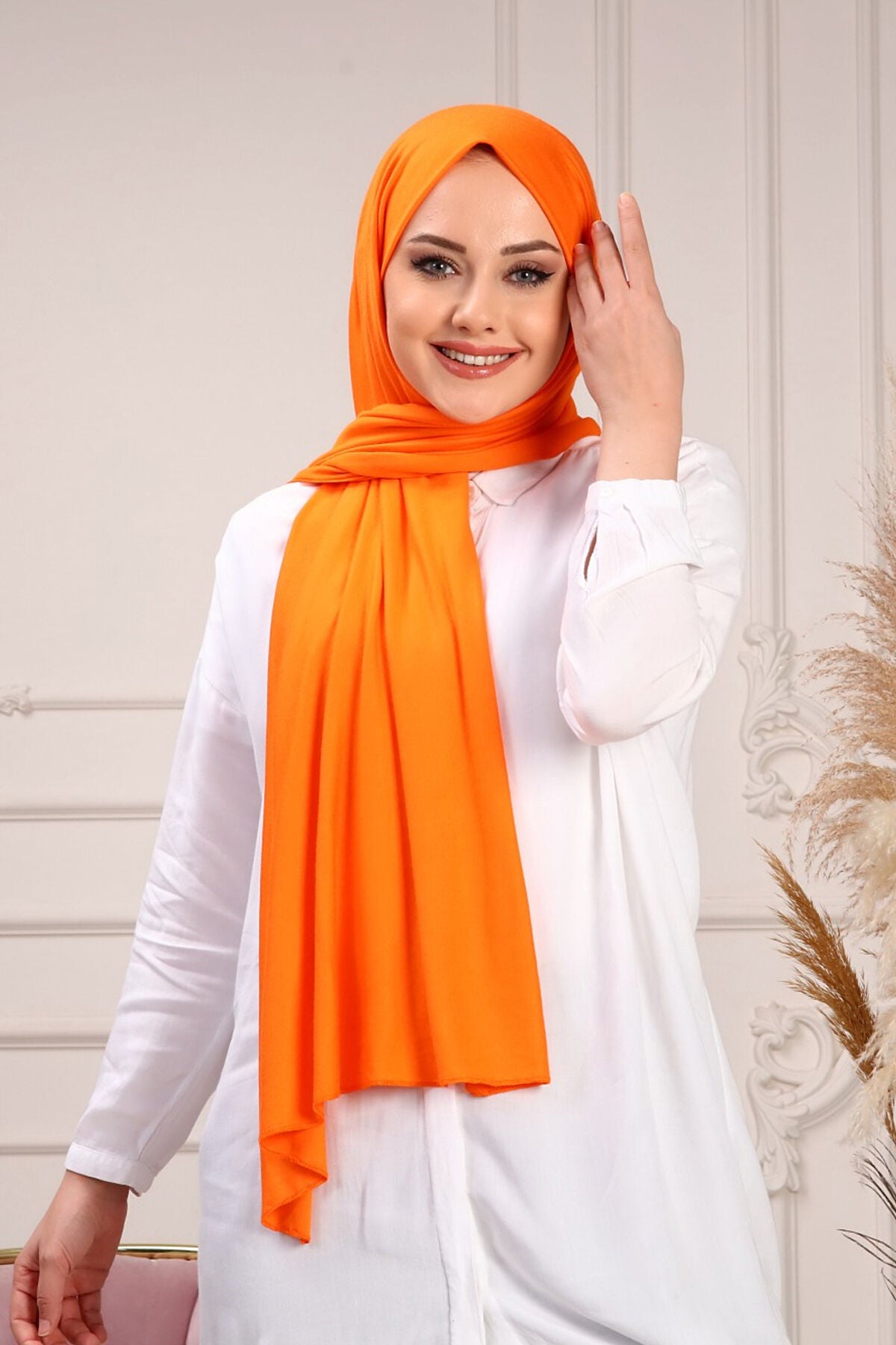 Penye Şal Oranj