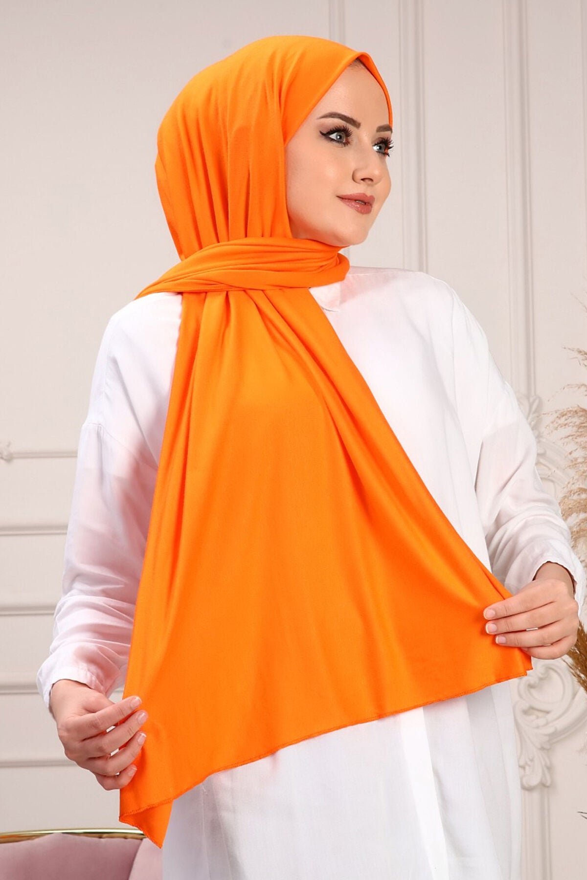 Penye Şal Oranj