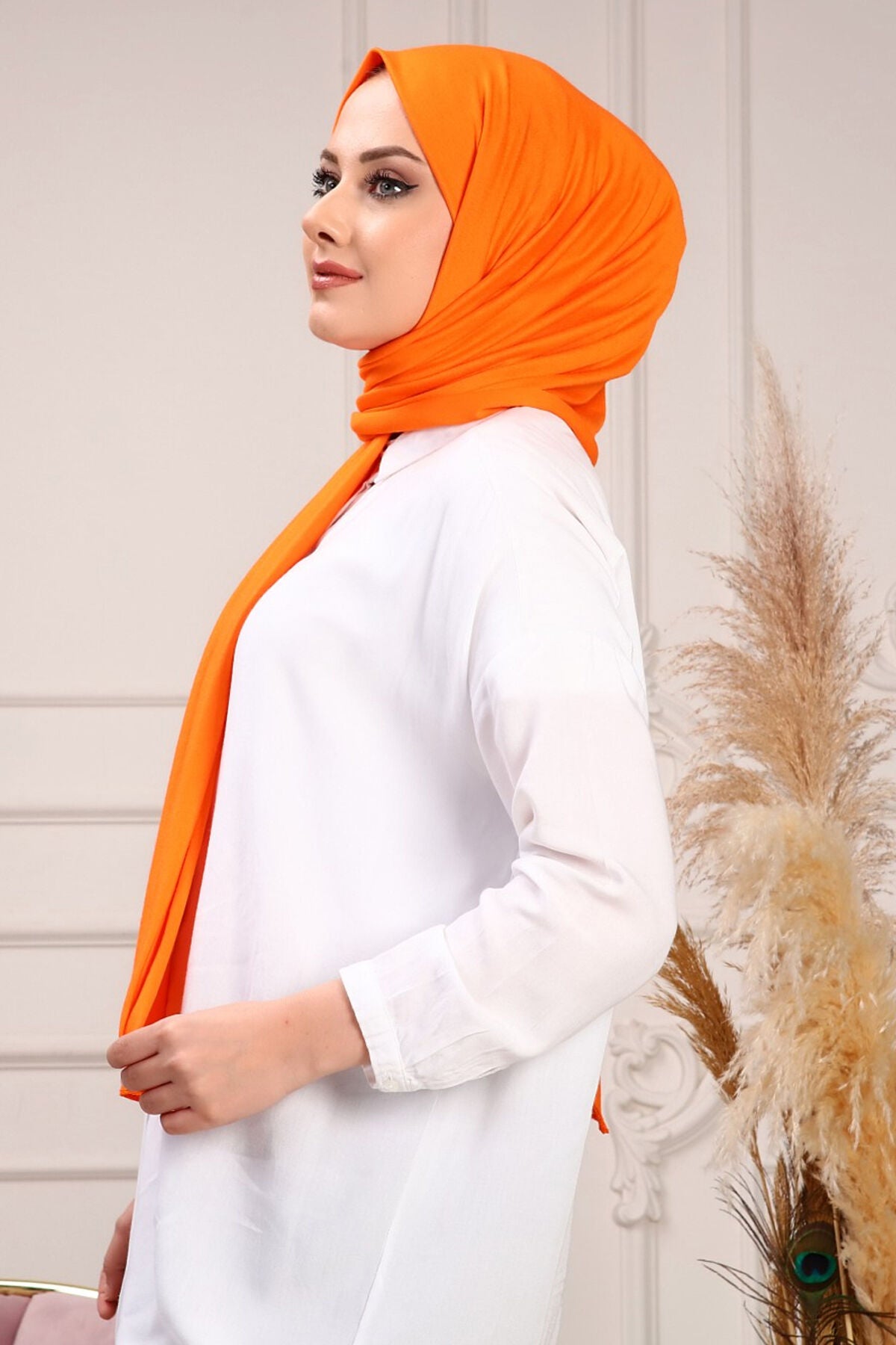 Penye Şal Oranj
