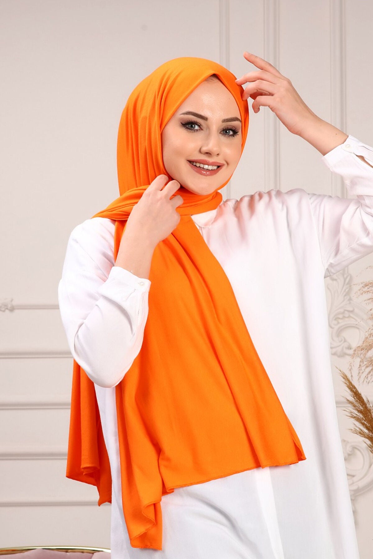 Penye Şal Oranj