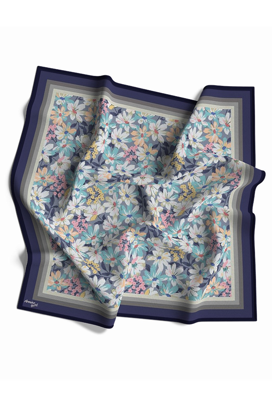 Armine Sport Twill Eşarp Çiçekli