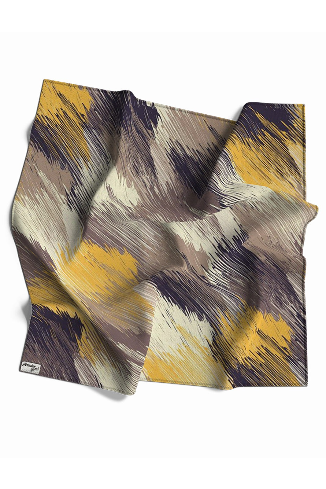 Armine Sport Twill Eşarp Fırça Darbeleri