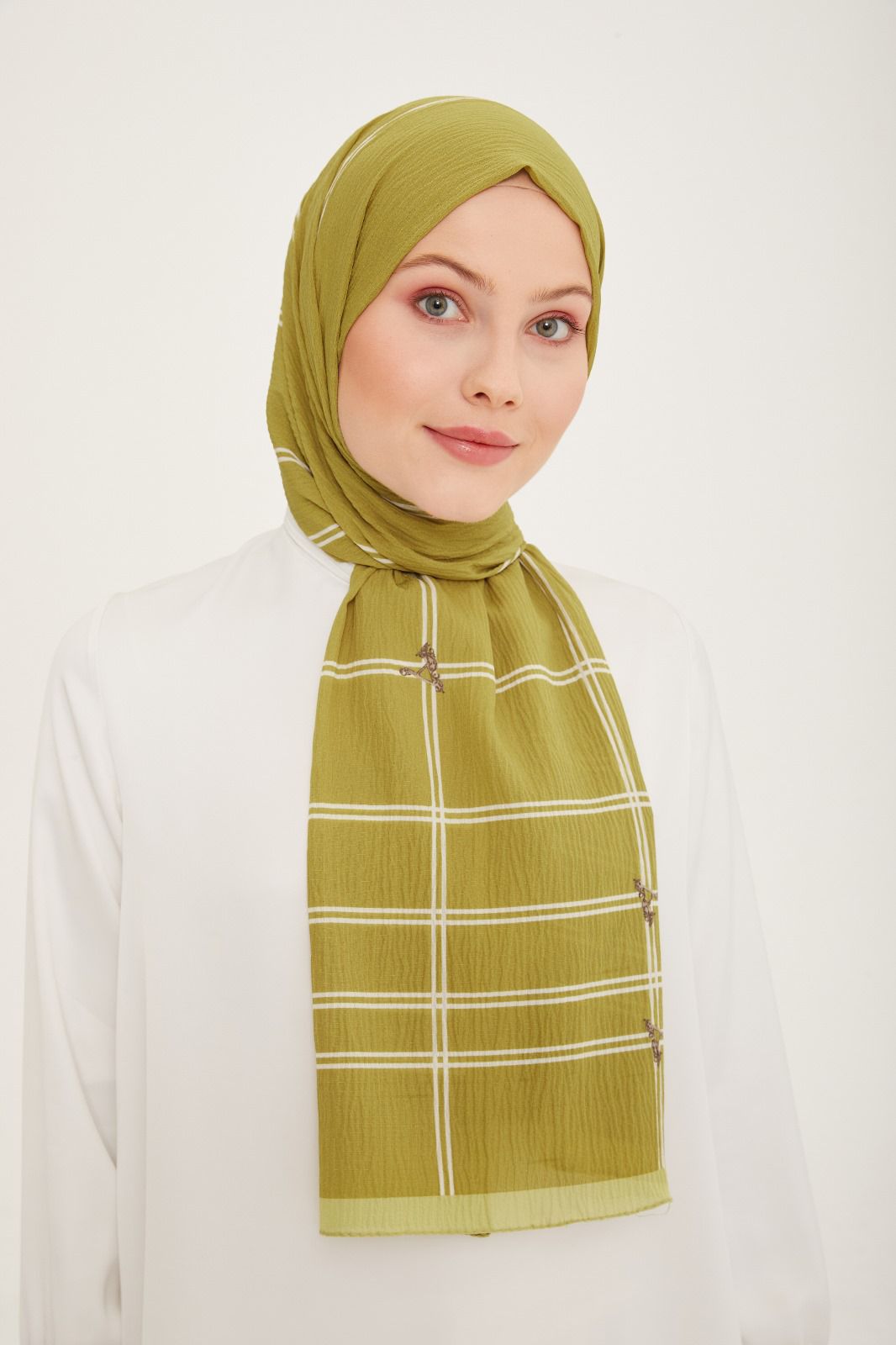 Armine Trend Esinti Şal Haki