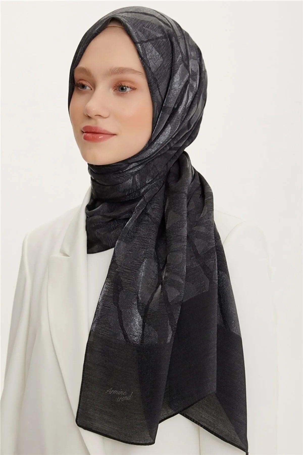 Armine Trend Alfa Şal Siyah